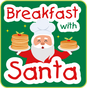 Breakfast with Santa logo